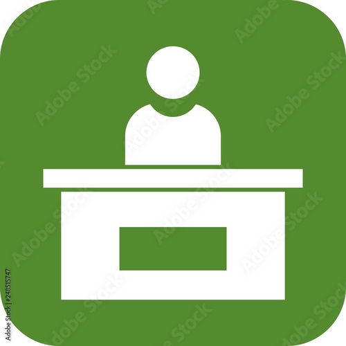 Vector receiption icon