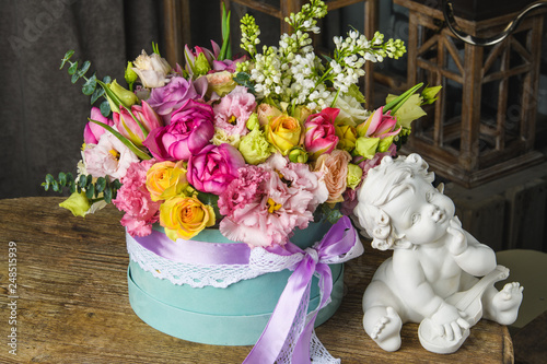 Wallpaper Mural A bouquet of flowers for the holiday romantic gift to the girl Torontodigital.ca