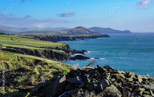 Irish Coastline Rocks photo