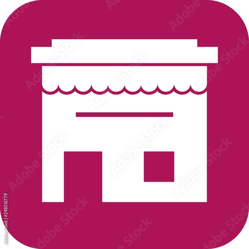 Vector shop icon