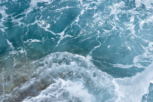 Принти на полотні sea water surface with a spindrift