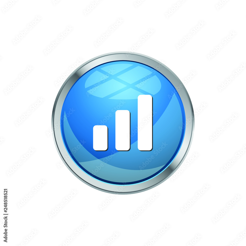 Modern Equalizer Graphic Bar Icon Button Logo Modern Equalizer Graphic Bar Icon Button Logo