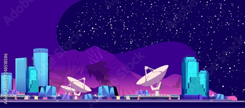 abstract city banner