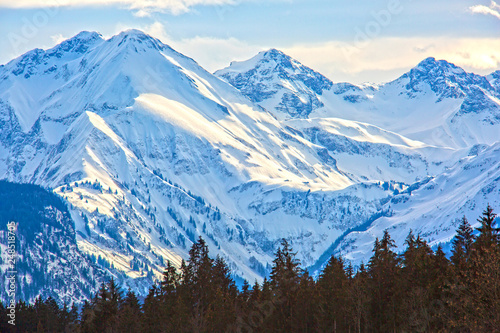 Berge - Allgäu - Alpen - Oberstdorf - Winter