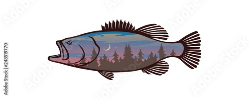 bass fish icons