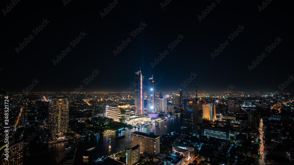 Cityscape Iconsiam of Bangkok,Thailand