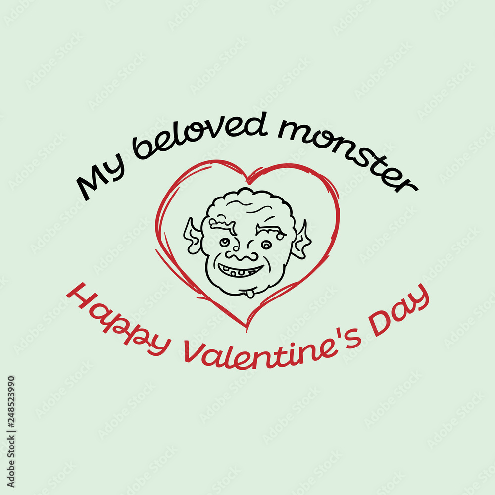 For the beloved monster For the beloved monster