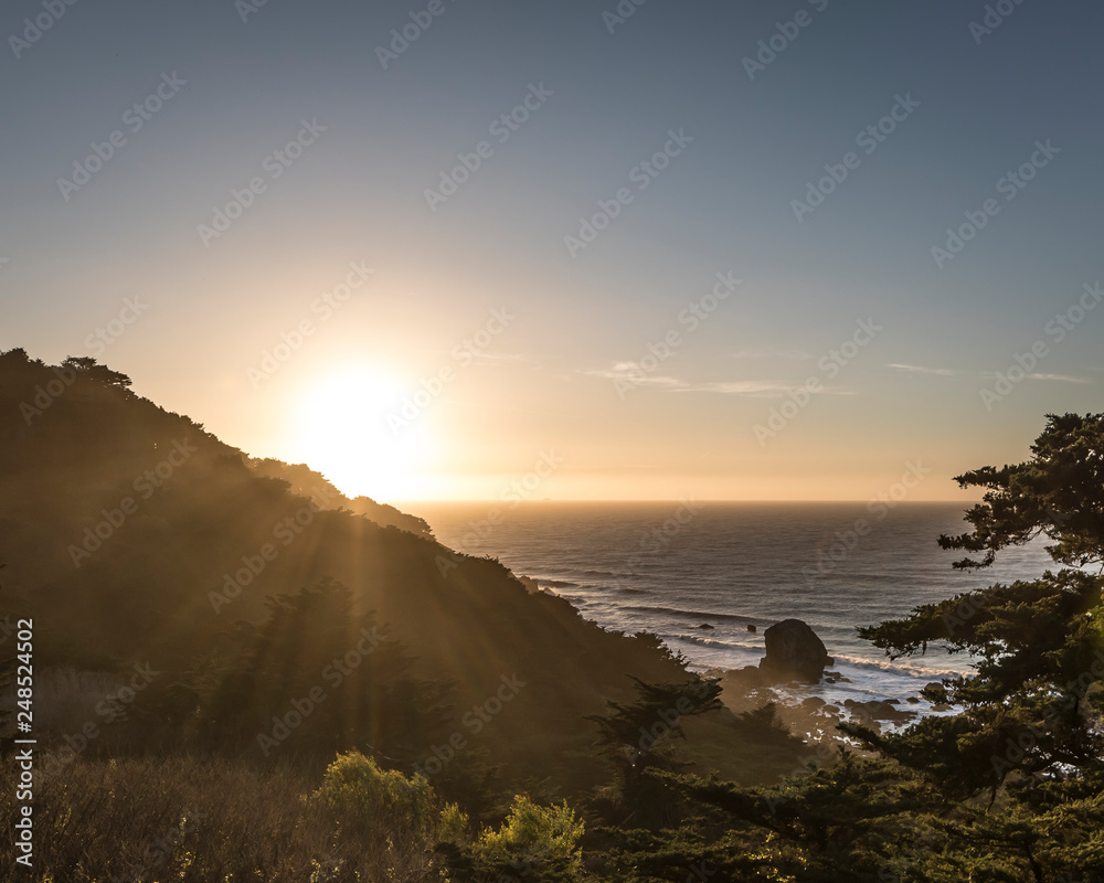 Land's End sunset.