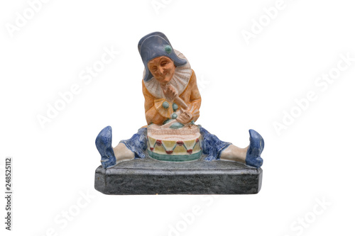 Wallpaper Mural Ancient porcelain figurine on a white background. Torontodigital.ca