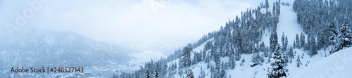 Konstfotografi Squaw Valley Ski Resort: Olympic Valley, CA, October 2, 2019