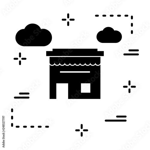  Vector shop icon