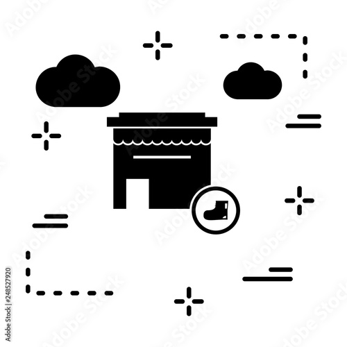 Vector shop icon