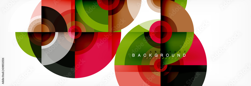 Circular vector abstract background Circular vector abstract background