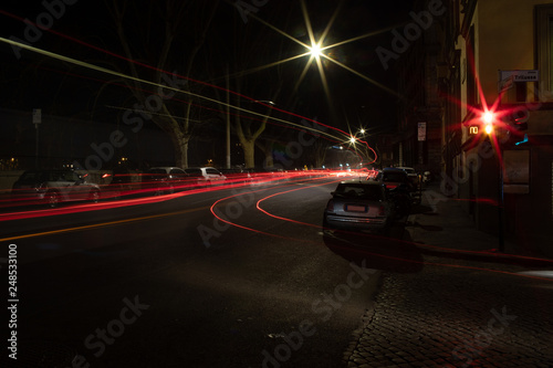 Trastevere By Night Rome Italy photo