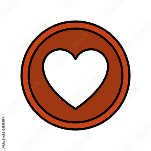 heart love isolated icon