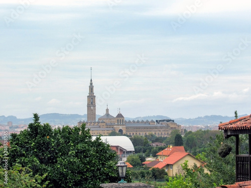 Gijon church, Asturias, Camino del Norte route, Northern coast of Green Spain