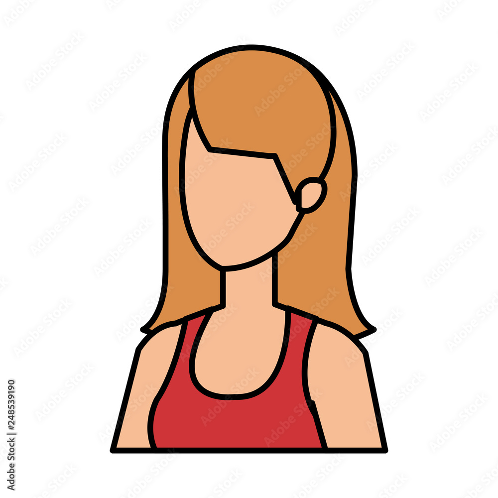 beautiful and young woman character beautiful and young woman character