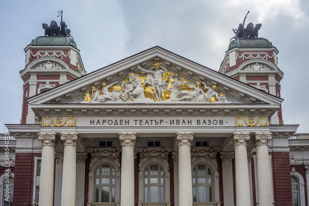 Obraz premium National Theater Sofia Front