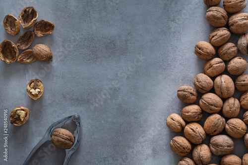 Wallpaper Mural walnuts with space for an inscription Torontodigital.ca