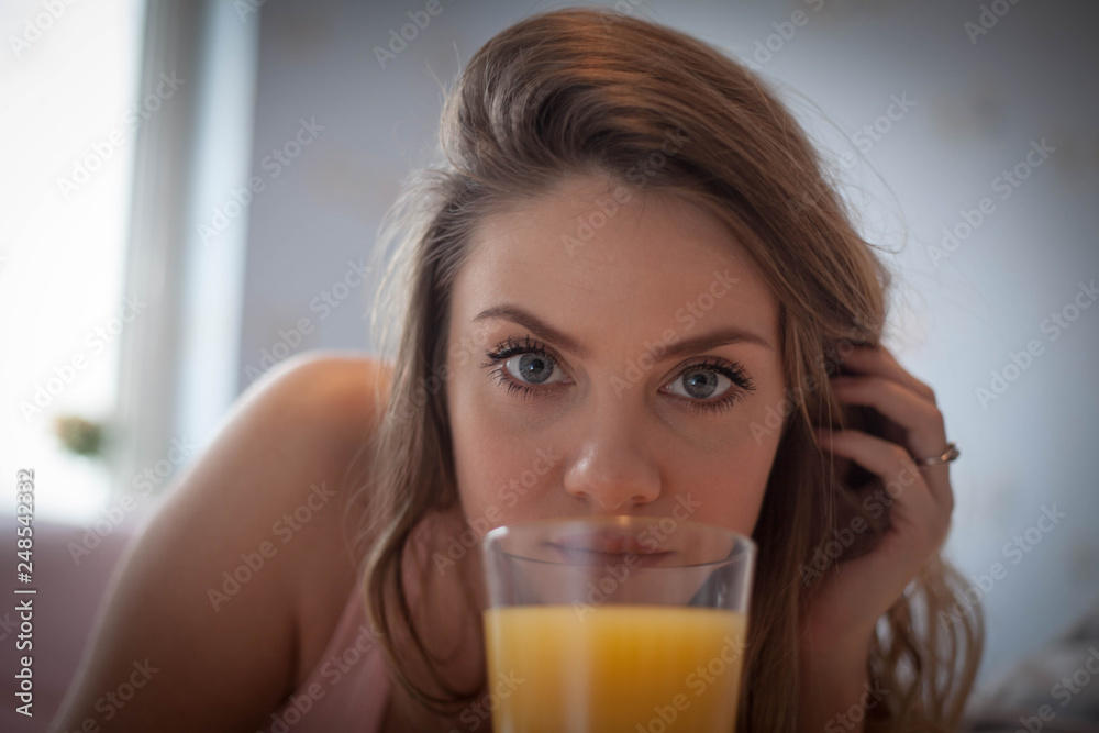 Orange juice. Orange juice.
