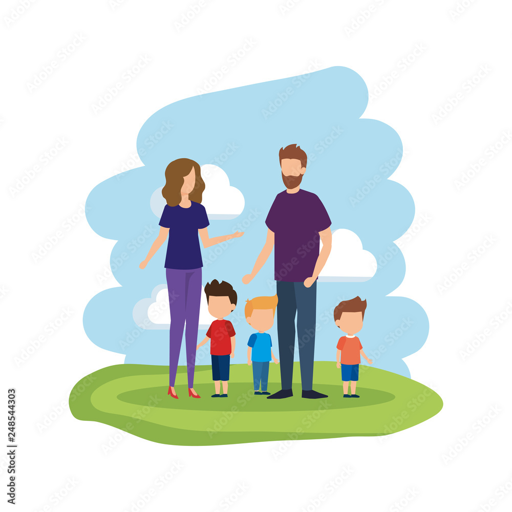 parents couple with sons characters parents couple with sons characters