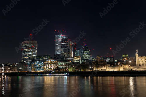 City of London at night © skovalsky