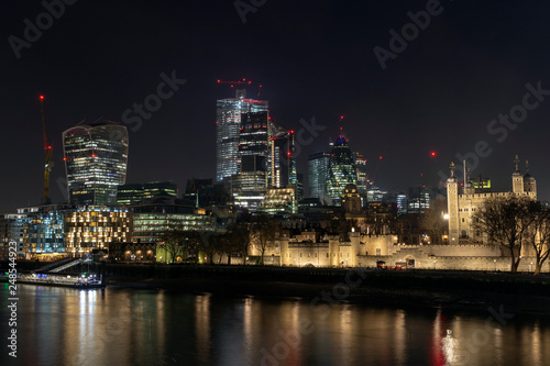 City of London at night © skovalsky