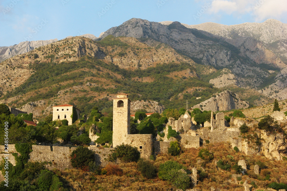 Stari Bar (Old Bar) is a small historic town in Montenegro with old Fortress