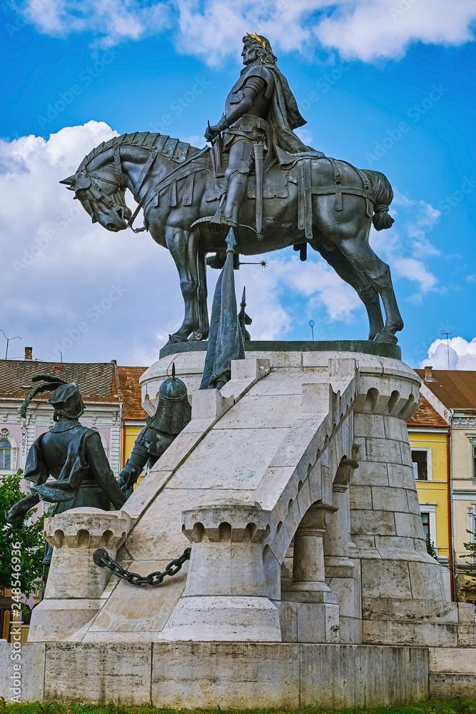 King Matthias Corvin Statue