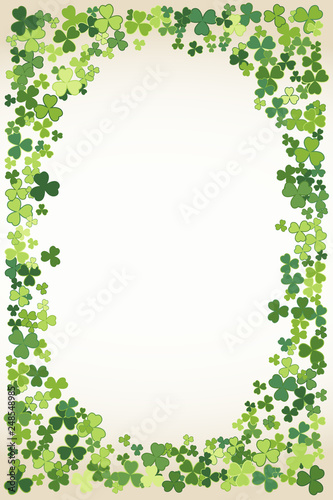 Saint Patrick's Day frame background