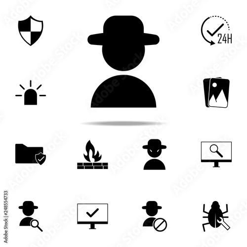 agent icon. web icons universal set for web and mobile