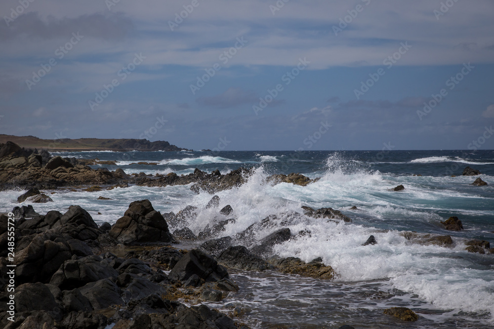 Views around the Natural Pool in Aruba