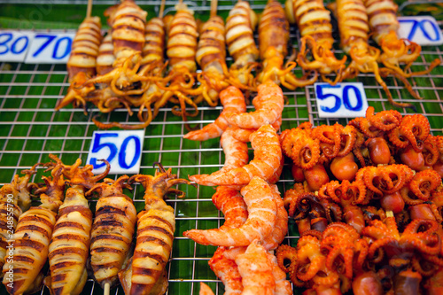 Seafood Fish Market Street Food