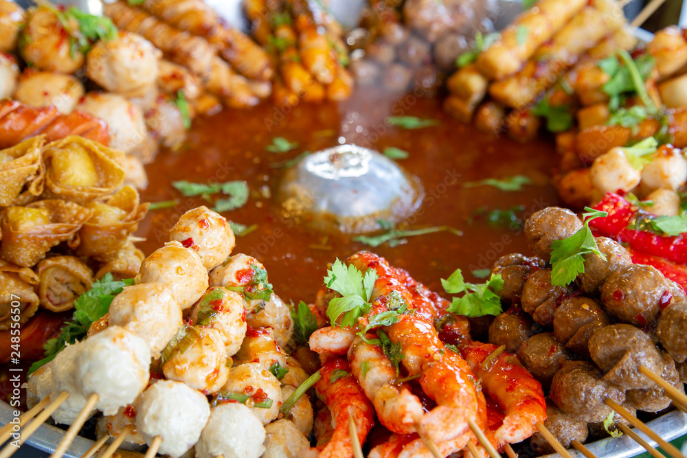 Thai Market Stall Street Food Thai Market Stall Street Food
