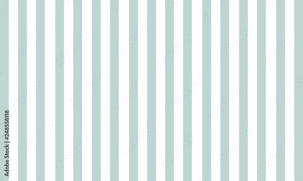 Obraz premium abstract soft pastel green stripe color pattern on white background, illustration, copy space for text