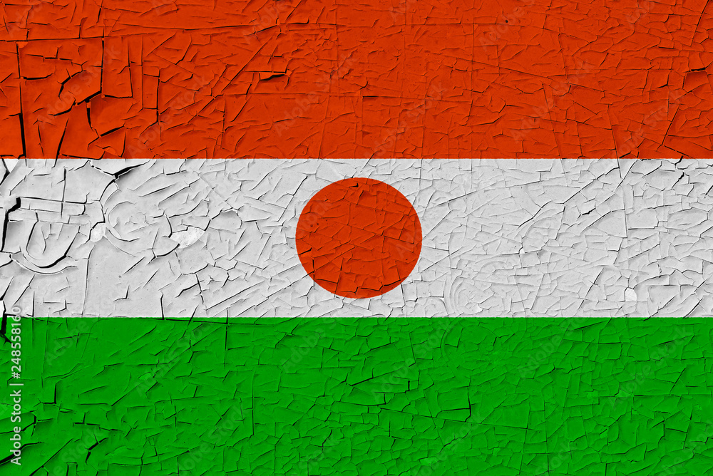 niger painted flag niger painted flag