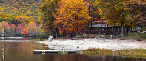 The Earl Reservoir in Woodbury, New York