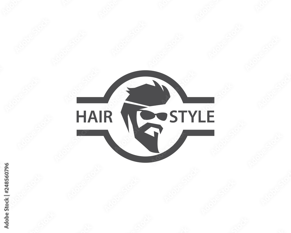 Barber shop logo vector Barber shop logo vector