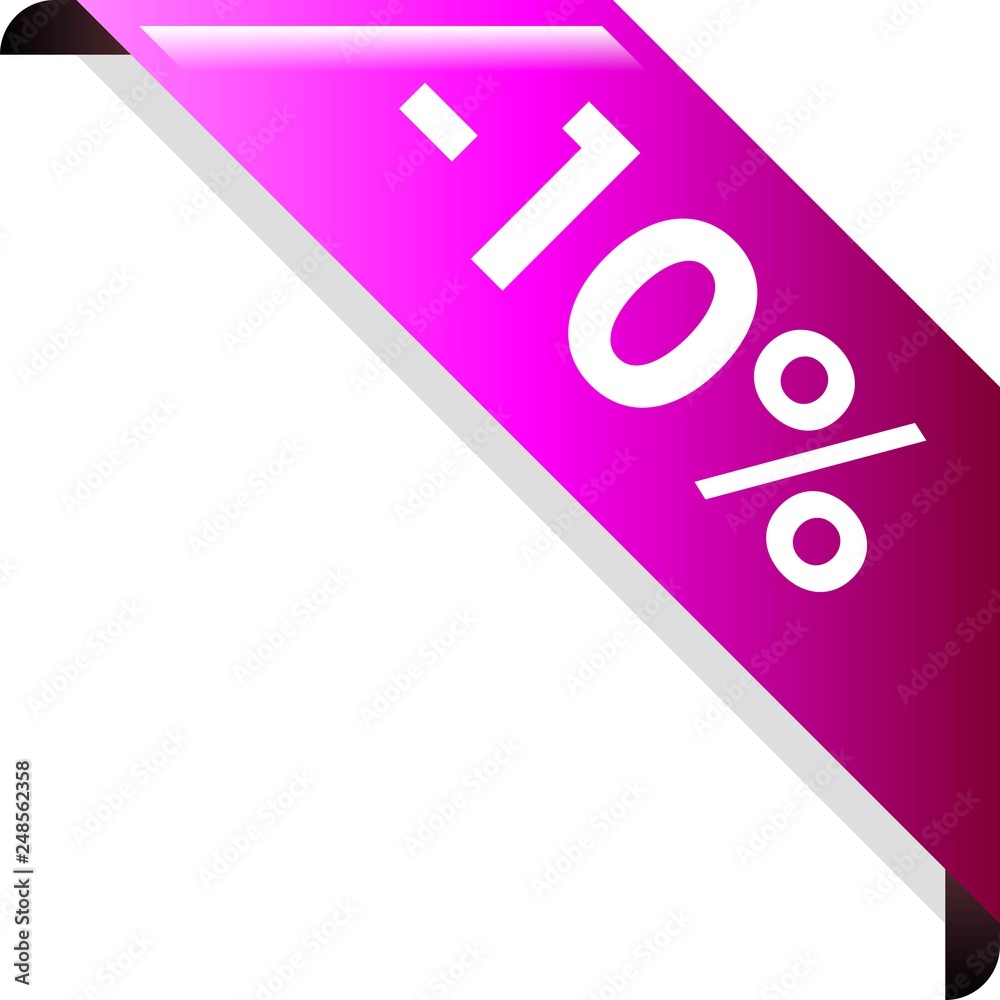 Corner Ribbon Banner Vector, Illustration Corner Ribbon Banner Vector, Illustration