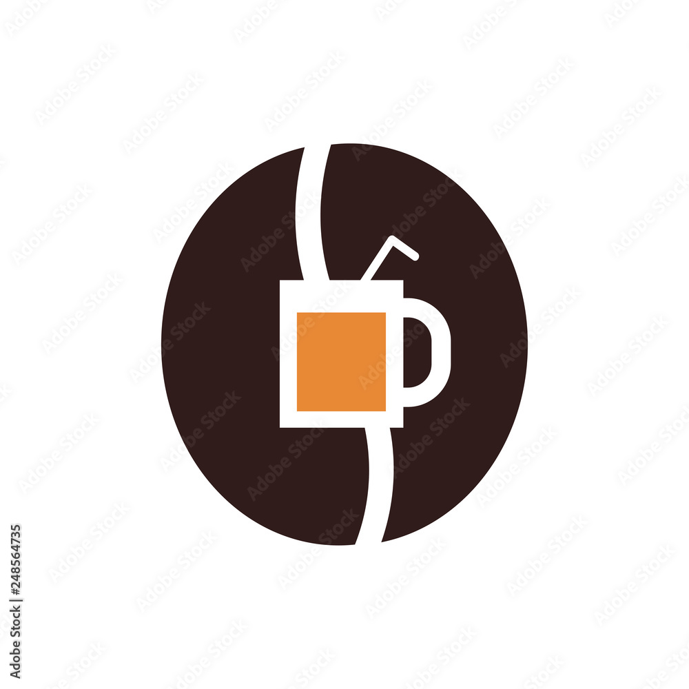 Coffee and tea logo Coffee and tea logo