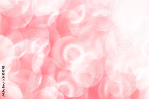 Beautiful pink bokeh background for a wedding album