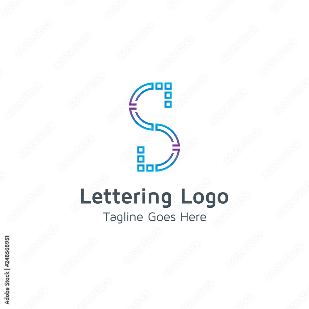Lettering S Vector Lettering S Vector