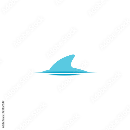 Hunter blue shark icon © Friendesigns