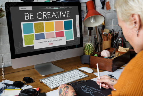 Fotografie CMYK Inspiration Creative Colours Graphics