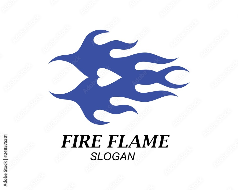 Fire flame Logo Template vector icon Oil, gas and energy logo Fire flame Logo Template vector icon Oil, gas and energy logo