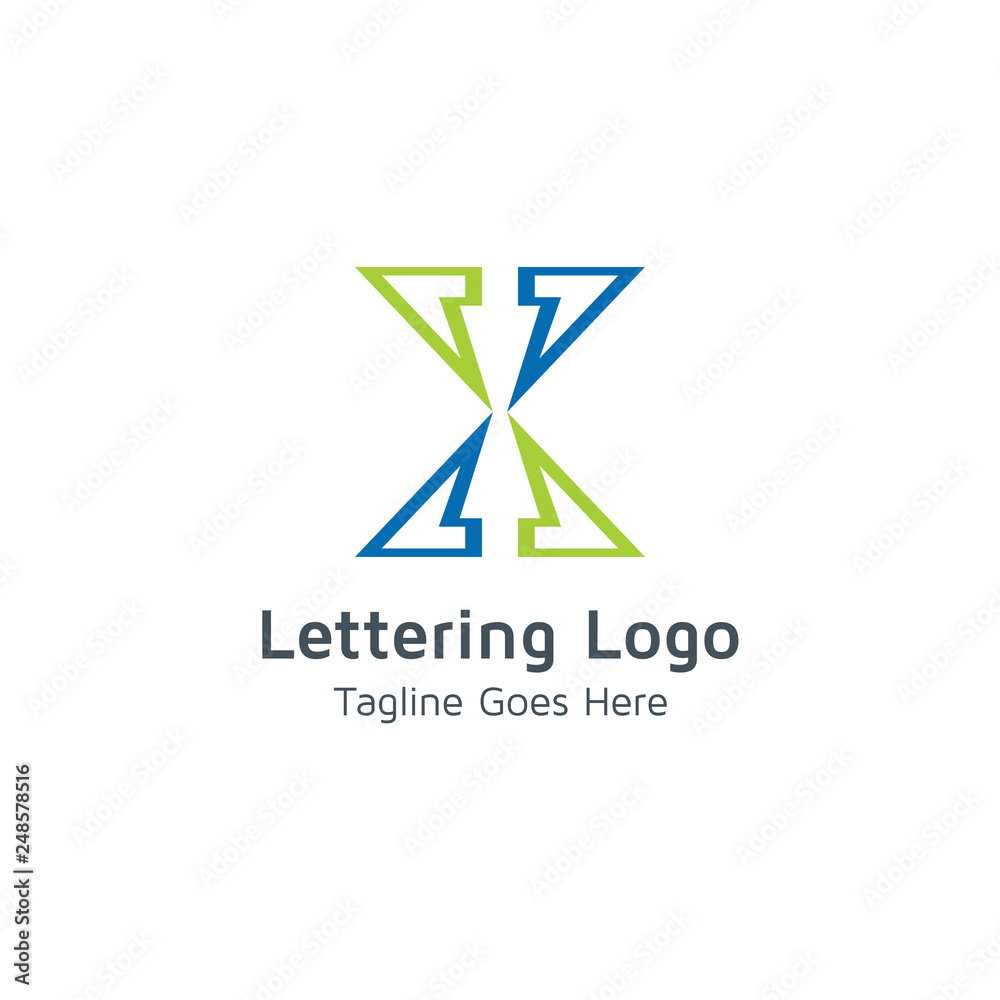 Lettering X Vector Lettering X Vector