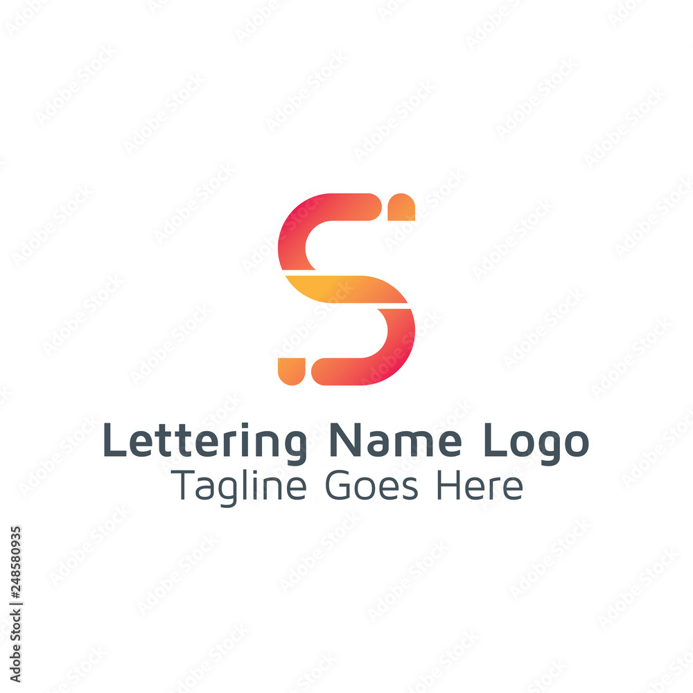 Lettering S Vector Lettering S Vector