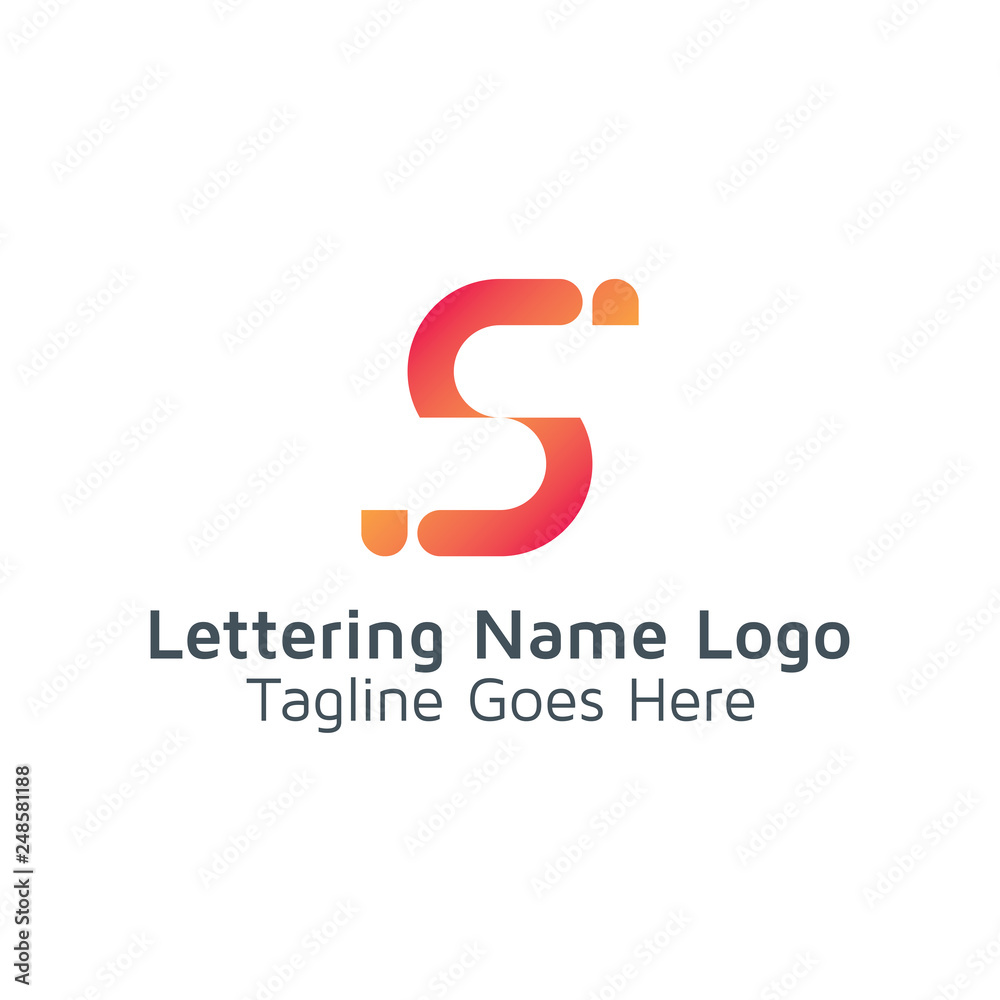 Lettering S Vector Lettering S Vector