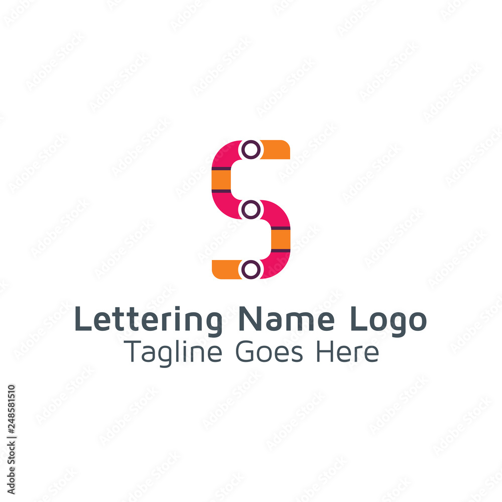 Lettering S Vector Lettering S Vector