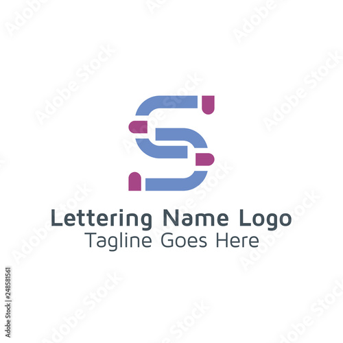 Lettering S Vector